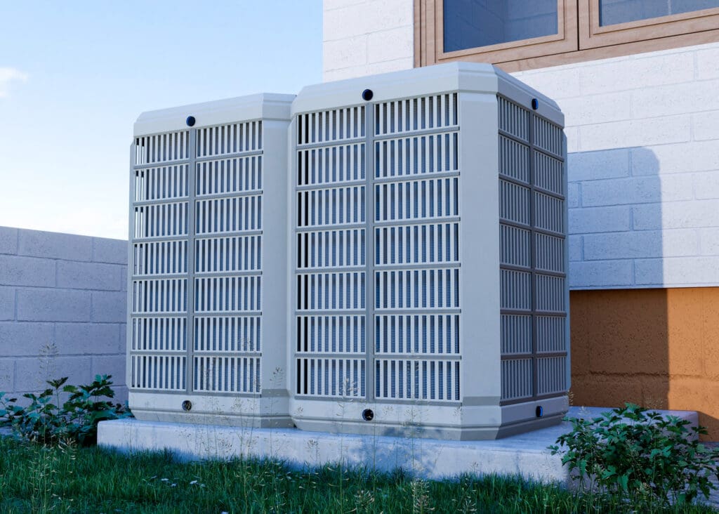 Commercial air conditioning Reno unit serving a local property